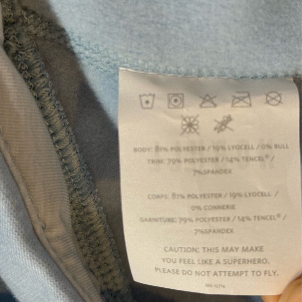 NWT Women’s NOBULL light blue Crew pullover sweatshirt- Size large - Picture 10 of 10